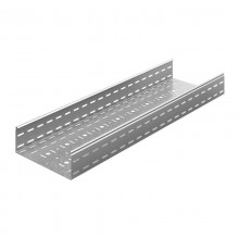Универсальный лоток перфорированный 100х100х3000, толщ. 1,0 мм, гор. цинк, 382811  УЛП-100х100х3000-1,0-ГЦ   Ostec