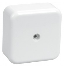 Коробка распределительная КМ для о/п 50х50х20мм белая  UKO10-050-050-020-K01-E  IEK