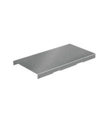 Крышка угла верт. внеш. 100 мм с разворотом трассы на 90 гр. "ПЛЮС"  KVLPDplus90-100   КМ-профиль