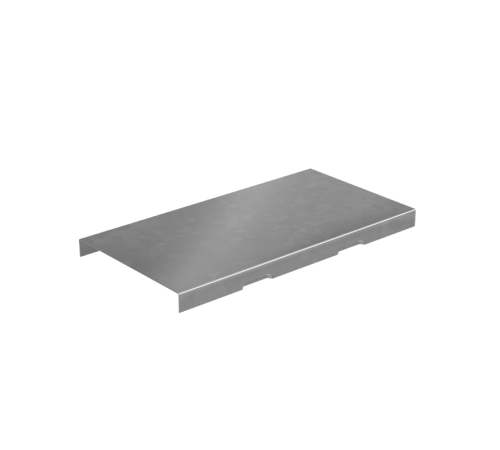 Крышка угла верт. внеш. 100 мм с разворотом трассы на 90 гр. "ПЛЮС"  KVLPDplus90-100   КМ-профиль