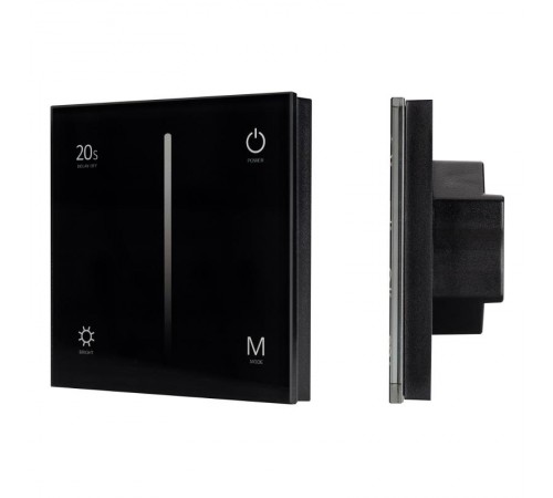 Панель Sens SMART-P42-DIM Black (230V, 0/1-10V)  028113  Arlight