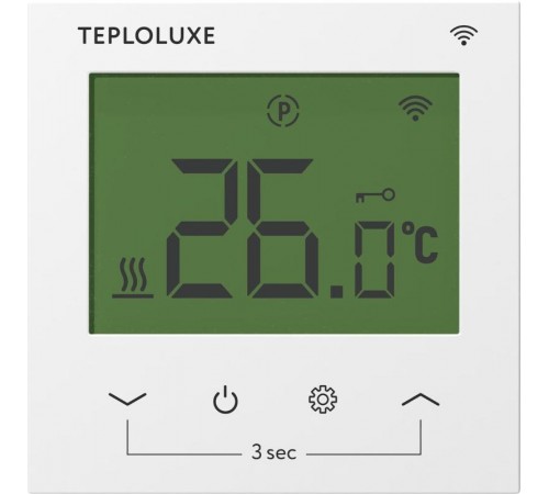 Терморегулятор "Pontus" белый WI-FI  100037088400  Теплолюкс