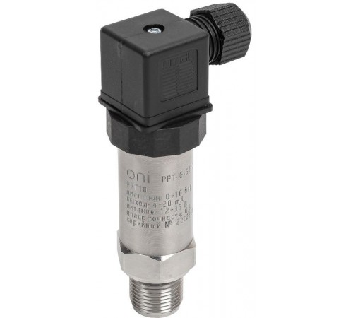 Преобр. давл. PPT10 0,5% 0-16Бар 4-20мА M20 DIN43650  PPT-G-ST-016-4-20-3-2  ONI
