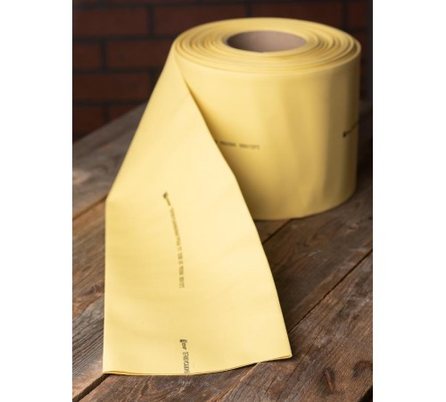 Термоусаживаемая трубка ТУТ нг 100/50 желтая рулон PROxima  tut-100-y  EKF