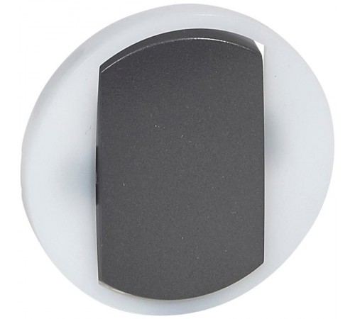 Celiane Графит Накладка в.1к slim подс.  065204  Legrand