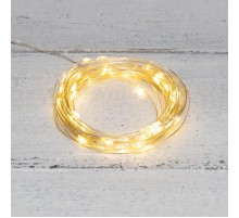 Гирлянда Роса 5 м, 50 LED, USB, теплое белое свечение  315-966  NEON-NIGHT