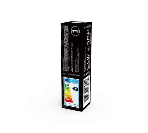 Лампа светодиодная G9 AC185-265V 5,5W 550lm 4100K керамика диммируемая LED 1/10/200  107309255-D  Gauss