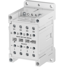 Блок TC-TH35-VL Клеммный для цепей напряжения, контакт до разрыва, монтаж на динрейку ТН35, винтовые клеммы  1SNA166964R0000  TE