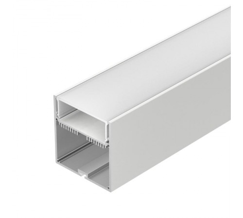 Профиль с экраном SL-LINE-7477-2500 WHITE+OPAL  021372  Arlight