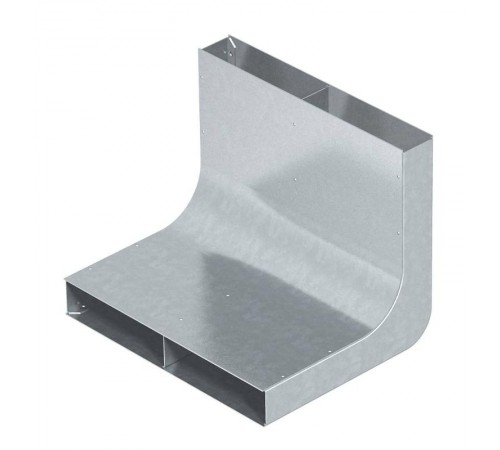 Вертикальный угол 90° кабельного канала EUK 250x38 мм (сталь) (KV2 25038)  7400636  OBO Bettermann