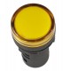 Лампа AD16DS(LED)матрица d16мм желтый 36В AC/DC    BLS10-ADDS-036-K05-16  IEK