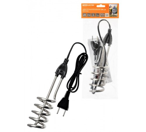 Электрокипятильник ЭК-2,5; 230 В, 2,5 кВт, ТЭН 14 см,  SQ2505-0006  TDM