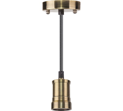 Светильник NIL-SF01-007-E27 60Вт 1,5м. метал. черненая бронза  61521  Navigator