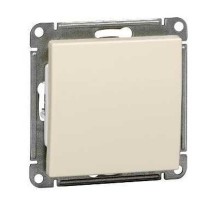 W59 Слоновая кость Переключатель 1-клавишный, 10АХ  VS610-156-2-86  SE