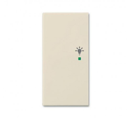 SRL-2-L-92 Клавиша двойная левая free@home, освещение, Basic 55, цвет слоновая кость  6220-0-0641   2CKA006220A0641  ABB