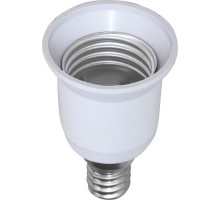 Патрон-переходник с E27 на E14 LH63 230V (для лампы E27), 39x64мм  22342  FERON