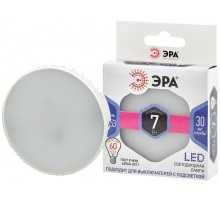 Лампа светодиодная LED GX-7W-860-GX53 (диод, таблетка, 7Вт, хол, GX53) (10/100/4200)  Б0048018  ЭРА