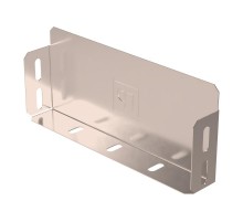 Заглушка лотка Стандарт INOX (AISI 409) 200х80  PR16.2524  Промрукав