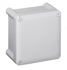 Коробка промышленная пластиковая - IP66 - IK08 - T 029 - 130x130x74 мм - непрозрачная крышка  035013  Legrand