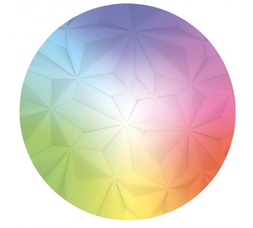 Светильник светодиодный стационарный с пультом 90W, Max. 8910Lum, 3000К-6400K, AL7800 Lunar glow RGB (45438.45.90.77RGB)  41747  FERON