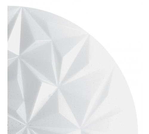 Светильник светодиодный стационарный с пультом 90W, Max. 8910Lum, 3000К-6400K, AL7800 Lunar glow RGB (45438.45.90.77RGB)  41747  FERON