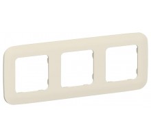 FLITE Artistic Рамка 3-ая РУ-3-А-ФлСл сливочный  FI-M32-31-20-K86  IEK