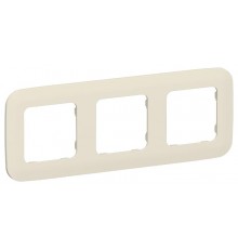 FLITE Artistic Рамка 3-ая РУ-3-А-ФлСл сливочный  FI-M32-31-20-K86  IEK