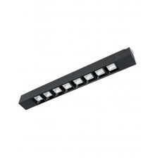 Светильник трековый светодиодный на шинопровод 20W, 1800 Lm, 4000К, 60 градусов, черный, AL130 серия LensLine  48372  FERON