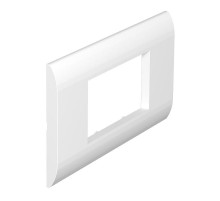 Декоративная рамка S990 для боксов Telitank двойная (белый) (S990-AF2 RW)  6107102  OBO Bettermann