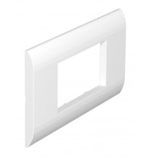 Декоративная рамка S990 для боксов Telitank двойная (белый) (S990-AF2 RW)  6107102  OBO Bettermann