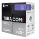 Кабель витая пара TERACOM PRO Cat.6 U/UTP 4 пары solid 23AWG нг(А)-HF серый упак. 305м  TRP-6UTP-04LSH-GY-IN3  EKF
