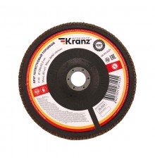 Круг лепестковый торцевой, P40, 180х22,2мм  KR-90-0021  Kranz