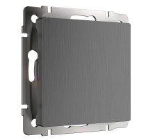 W1159204/ Электроустановочные изделия - Заглушка (графит рифленый)  a050753 Werkel