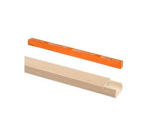 Кабель-канал 15х10 (12 шт по 1 м) "ЭКО" 3D сосна (розн.упак.)  SQ0402-4302  TDM