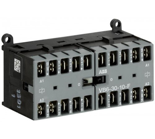 Миниконтактор реверсивный VB6-30-10-F 9A (400В AC3) катушка 110В АС  GJL1211903R8104  ABB