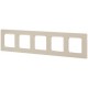 Рамка для розеток и выключателей  Серия 12 12-5205-02 на 5 постов, Классик, слоновая кость  Б0067714  ЭРА