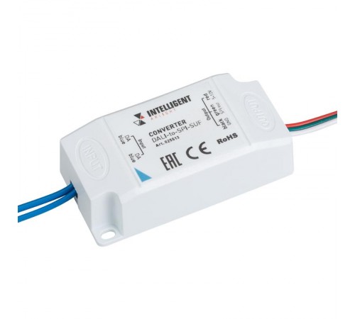 INTELLIGENT ARLIGHT Конвертер DALI-to-SPI-SUF (DC 5-12V)  025513  Arlight