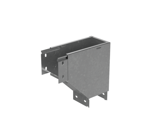 Угол вертикальный внешний L 100х100 мм с разворотом трассы на 90 град "ПЛЮС"  VLPDplus90-100-100-L  КМ-профиль