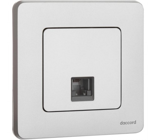 Inspiria Алюминий Розетка телефонная RJ11 С/У без рамки  673822  Legrand