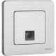 Inspiria Алюминий Розетка телефонная RJ11 С/У без рамки  673822  Legrand