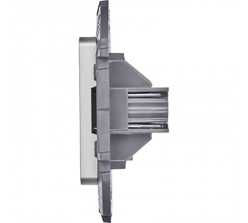 Inspiria Алюминий Розетка телефонная RJ11 С/У без рамки  673822  Legrand