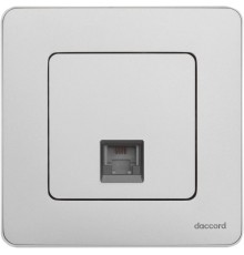 Inspiria Алюминий Розетка телефонная RJ11 С/У без рамки  673822  Legrand
