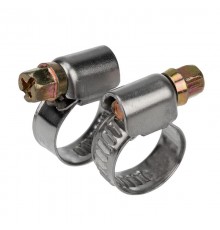 Хомут-стяжка кабельная стальная червячная 8-12 мм, упаковка 50 шт.  07-0608  REXANT