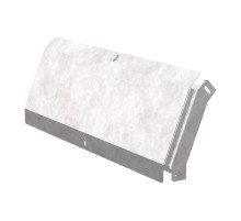 Угол вертикальный внешний 45 градусов с крышкой Стандарт 600х50   PR16.0580  Промрукав