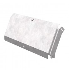 Угол вертикальный внешний 45 градусов с крышкой Стандарт 600х50   PR16.0580  Промрукав