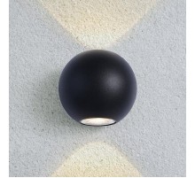 Светильник архитектурный 1566 TECHNO LED DIVER черный настенный  a038539  Elektrostandard