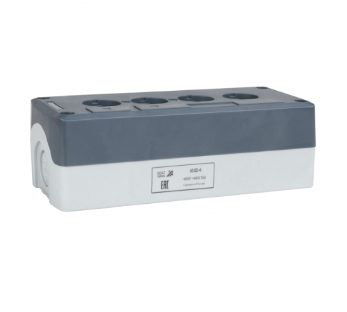 Корпус кнопочного поста OptiSignal D22 A5-BD-4 4 отв XALD04  362259  КЭАЗ