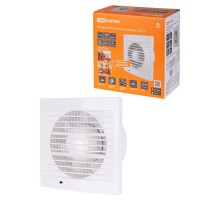 Вентилятор бытовой настенный, 100 С-Т, таймер, белый,  SQ1807-2001  TDM