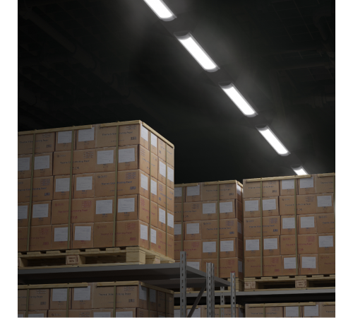 Светильник светодиодный линейный WLF-4 18W 1520lm 4000K 185-265V IP20 585*120*46мм сталь LED 1/12  844611218  Gauss