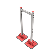 Опорная конструкция для гор. прямоуг. воздуховодов  TECHNORAPTOR LIGHTFOOT 350х1000  KM-TR-LTF-SSHRAD-350-1000  КМ - профиль